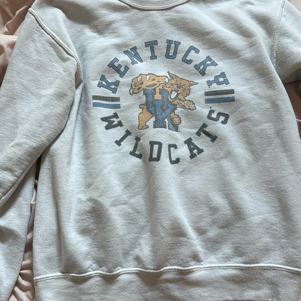 Kentucky white hoodie